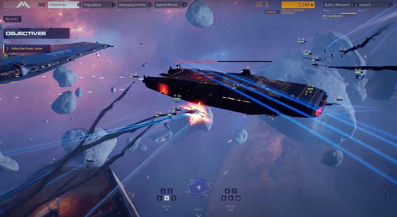 Homeworld 3. Фото: скриншот / Gearbox / YouTube